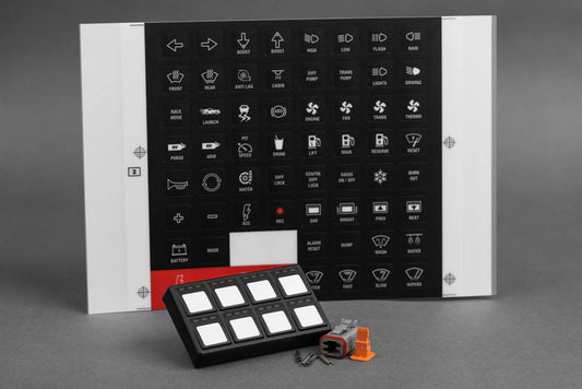 Emtron KV12 and 8 Button Keypad